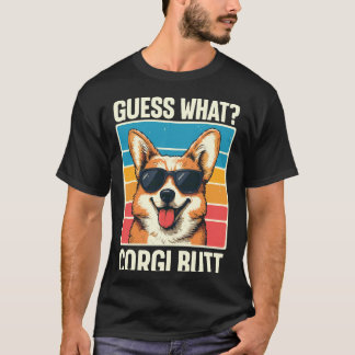 Camiseta Adivinhe O Que Corgi Bumbum 1