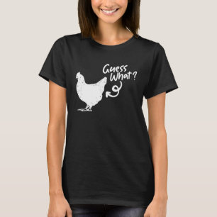 Camiseta Adivinhe o que é Galinha Coop de Quintal Agricult