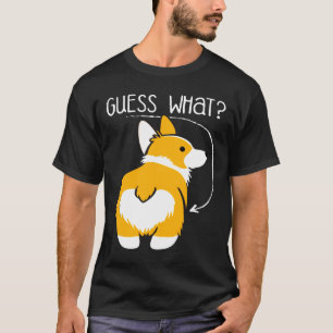 Camiseta Adivinhe Que Bunda de Corgi