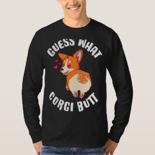 Camiseta Adivinhe Que Corgi Bumbum Corgi