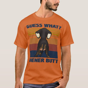 Camiseta Adivinhem o bumbum do Wiener