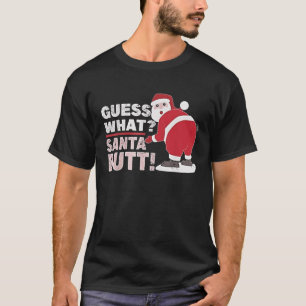 Camiseta Adivinhem o que Papai noel o Natal sarcástico