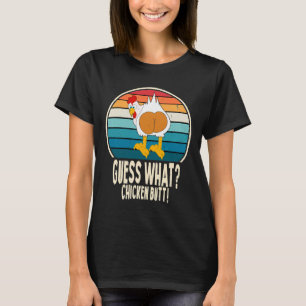 Camiseta Adivinhem quais Piadas brancas de Design Bumbum de
