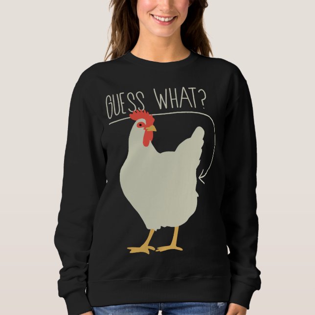 Camiseta Adivinhem qual bumbum de frango 706 (Frente)