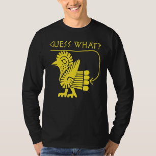 Camiseta Adivinhem qual Bumbum de frango é clássico