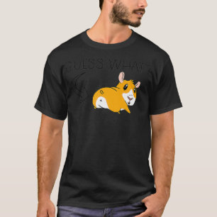 Camiseta ADIVINHEM QUAL O PRÊMIO DA GUINÉ PIG Engraçado 