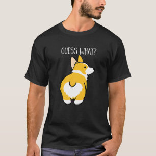 Camiseta Adivinhem Que Bumbum De Corgi Pet