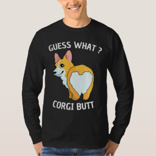 Camiseta Adivinhem Que Bumbuns De Corgi Engraçados De Corgi