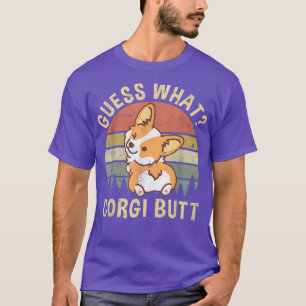 Camiseta Adivinhem Que Cachorro De Corgi Engraçado De Corgi