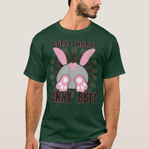 Camiseta Adivinhem Que Coelho Bumbum Coelhinho Engraçado
