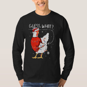 Camiseta Adivinhem Que Homens De Doce De Natal De Bumbum De
