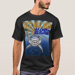 Camiseta Adivinhem Que Semana É Engraçado Para Os Tubarõ
