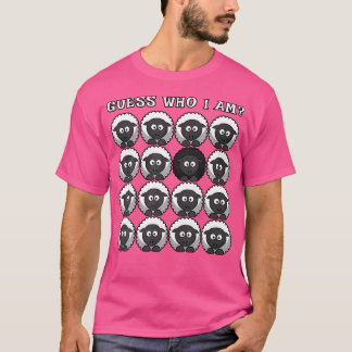 Camiseta Adivinhem Quem Sou Ovina Façora De Fazendas Animai