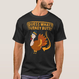 Camiseta Adivinhem Turquia Pergrim Ação de Graças meninas g