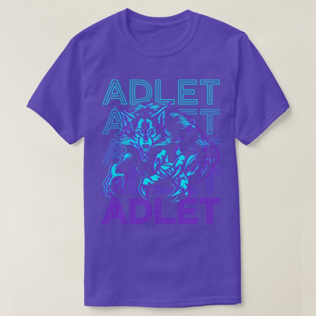 Camiseta Adlet Adlet Mythology Adlet Adlet Adlet Adlet Adle (Frente do Design)