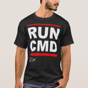 Camiseta Administra Programadores Executar CMD