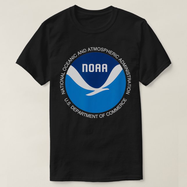 Camiseta Administração Oceânica e Atmosférica Nacional da N (Frente do Design)