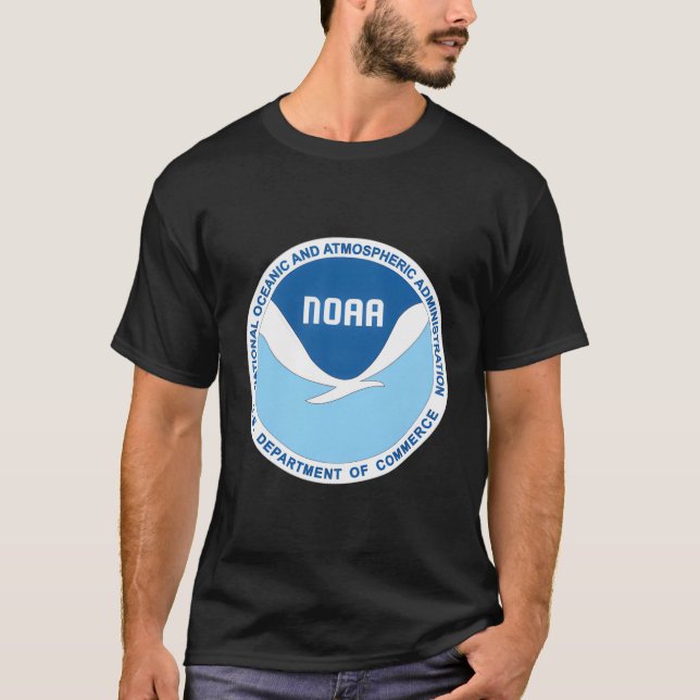 Camiseta Administração Oceânica E Atmosférica Nacional N.º (Frente)