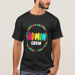Camiseta Administrador Adjunto da Equipe de Administração d