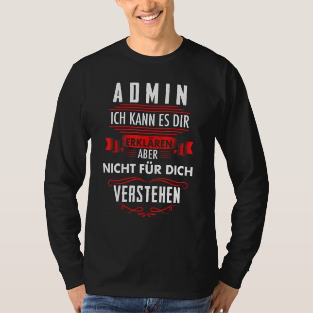Camiseta Administrador Administrador Administrador do Siste (Frente)