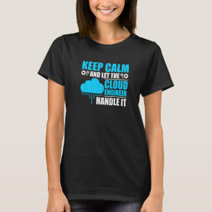 Camiseta Administrador de Nuvem para um engenheiro 1 de dev