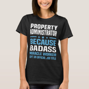 Camiseta Administrador de Propriedades