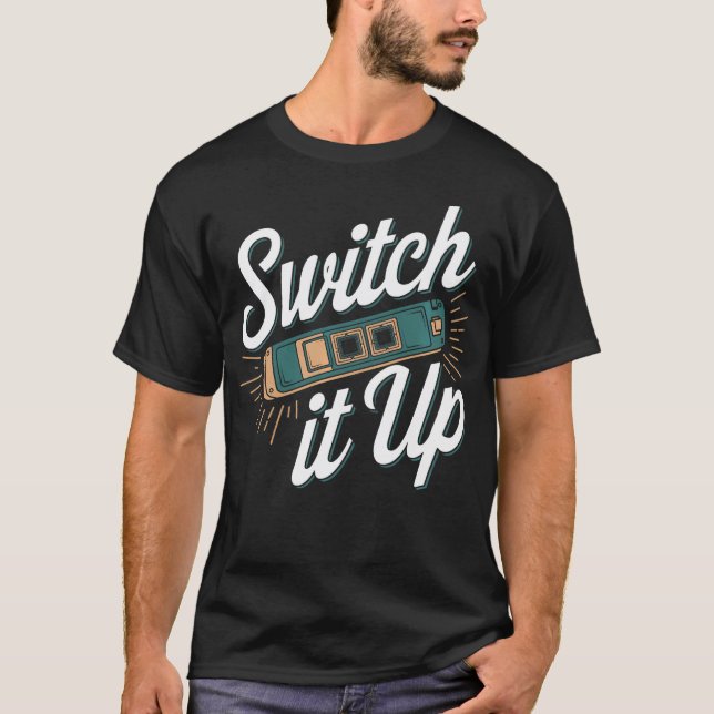 Camiseta Administrador de Sistema de Comutador de Rede TI (Frente)