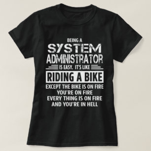 Camiseta Administrador do sistema