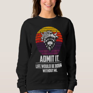 Camiseta Admita, a vida seria chata sem mim  Terralta