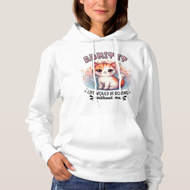 Camiseta Admita, a Vida Seria Tediosa Presente de Amante de (Frente)