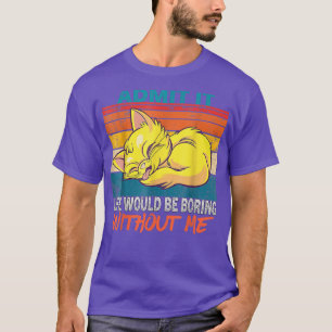 Camiseta Admita que a vida seria chata sem meu amor de gato