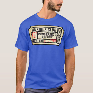 Camiseta Admitir um clube ansioso