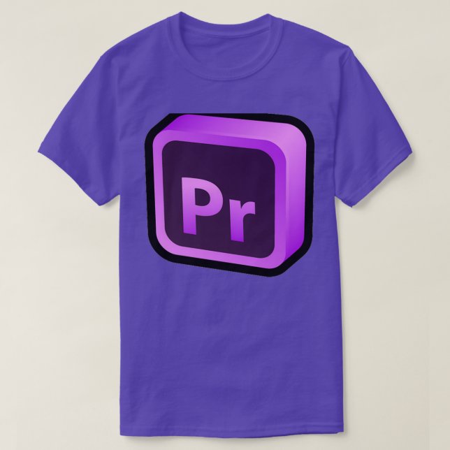 Camiseta Adobe Premiere Pro 1 (Frente do Design)