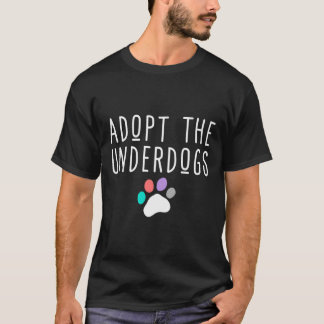 Camiseta Adoção De Cães Cujos Cachorros Ou Presença De Cães