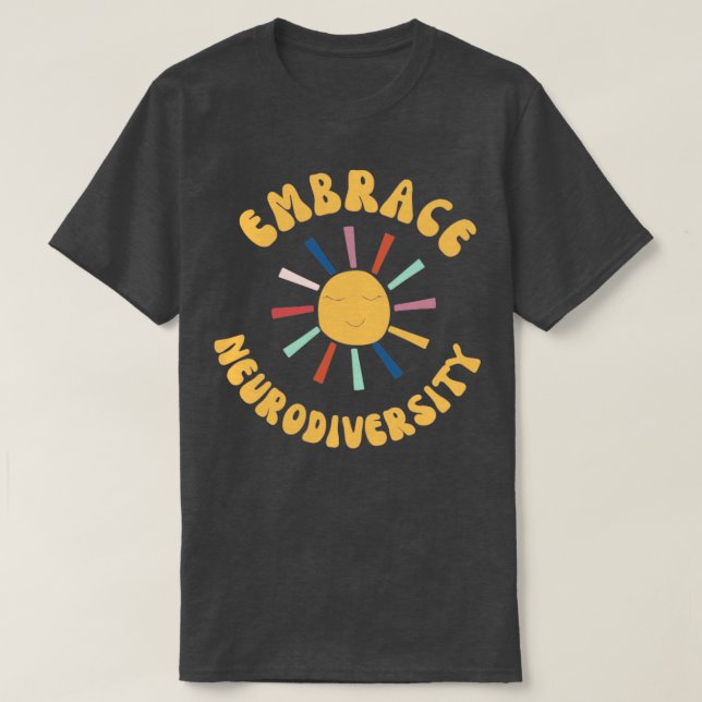 Camiseta Adolescência de Neurodiversidade Professores Crian (Frente do Design)
