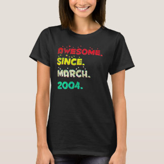 Camiseta Adolescente de 18 Anos Março 2004 3