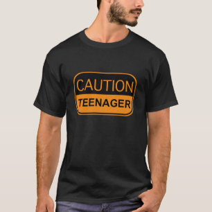Camiseta Adolescente de precaução