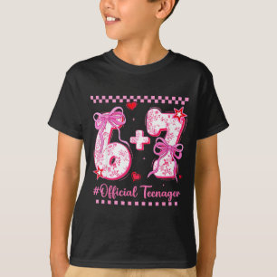 Camiseta Adolescente engraçado de 13 anos, seis, sete, coqu