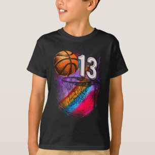 Camiseta Adolescente Oficial de Bysketbyll, 13 de 13 anos