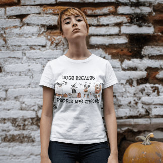 Camiseta Adolescentes De Cães Se Unem: "Cães Porque Pessoas