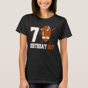Camiseta Adolescentes De Jovens Com 7 de Futebol De 7 Anos