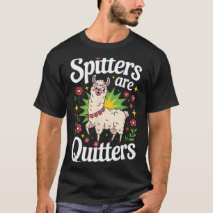 Camiseta Adolescentes Engraçados São Desistentes Dizendo Ad