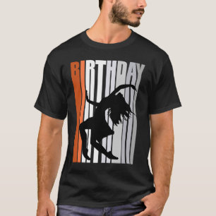 Camiseta Adolescentes Expressivos De Dança Retro Amarelo