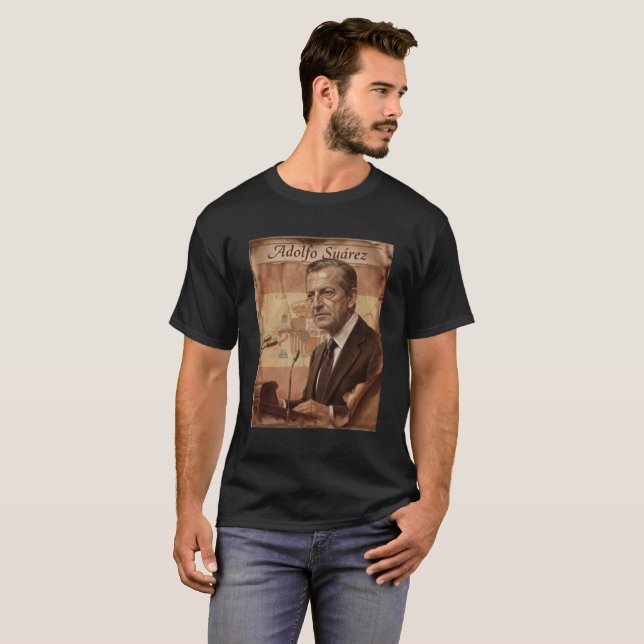 Camiseta Adolfo Suárez en su ocaso (Frente Completa)