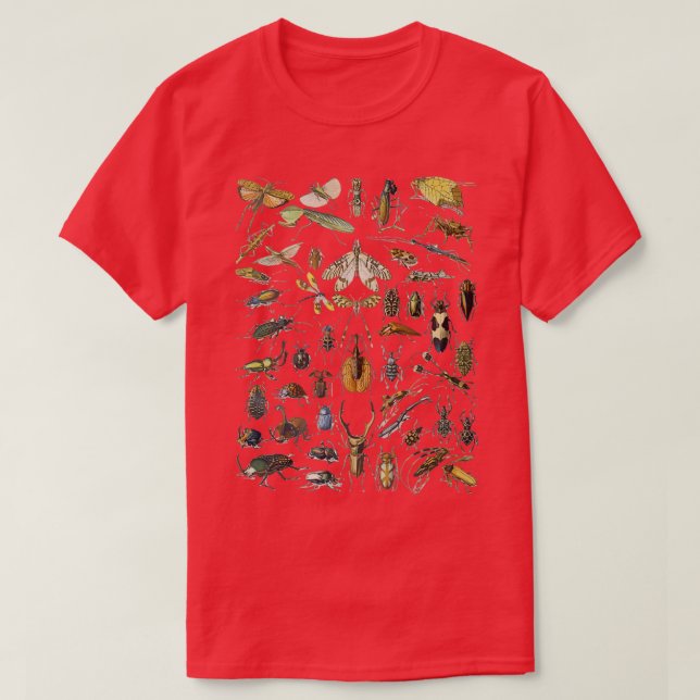 Camiseta Adolphe Millot Insetos Aranha (Frente do Design)
