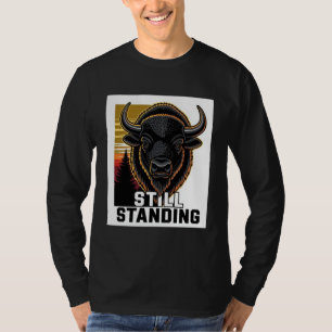 Camiseta ADOM Premium "Ainda de Pé" Minimalista Manga Longa