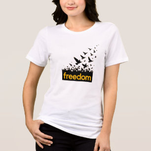 Camiseta ADOM Premium "Liberdade" Manga Longa Mini