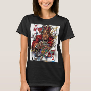 Camiseta ADOM Rei Carta de Baralho