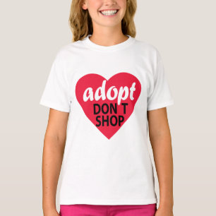 Camiseta Adopt não compra