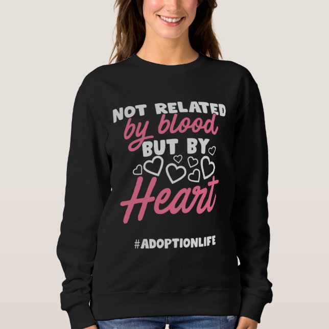 Camiseta Adoption Announcement Day Family  By Heart (Frente)